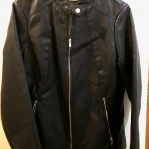 A.n.a. black faux leather jacket